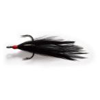 メガバス SLOWL FEATHER HOOK(スロウル フェザーフック) #2 ブラック [メール便]