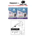 ハピソン YF-403BL かっ飛び太刀リグセット エクストラシンキング 青 20g 電気ウキ 浮き LED 遠投 ワーム 仕掛け 太刀魚 タチウオ 海釣り 釣具