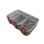 キザクラ 08578 Z-BOX タイプ7(深底3マス×深底3マス) 73×110×34mm スモーク ケース ボックス 収納 仕掛け パーツ 小物入れ 釣り用品 釣具 つり フィッシング