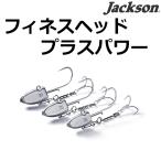 ジャクソン/JACKSON フィネスヘッド プラスパワー 20,25,30g Finesse Head +Power ジグヘッド アシストフック付ジグヘッド シーバス 青物(メール便対応)