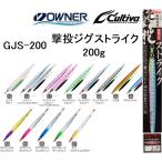 オーナー/カルティバ 撃投ジグ ストライク 200g GJS-200 ソルトウォーター メタルジグ ショア・オフショアジギング 青物・底物 OWNER/CULTIVA(メール便対応)