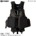 リバレイ RBB ウェーディングベスト 25 LIMITED 品番：7760 (カラー：チャコール) ゲームベスト/フローティングベスト/双進 /(5) 【Σ04】【爆買】