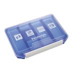パズデザイン ルアーケース スリム2 ブルークリアー PAC-374 (タックルボックス タックルケース 収納)