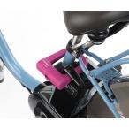 ((7/31〜8/2は自転車本体PT+5%))Panasonic パナソニック シリコンカバー採用ミニU型ロック NSAJ087-B NSAJ087-M