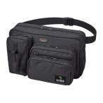 8/1-2は全品+P5%  タックルバッグ エバーグリーン B-TRUE バンクスタイルヒップバッグ ブラック
