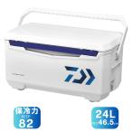 8/1-2は全品+P5%  フィッシングクーラー ダイワ ライトトランクα GU2400 24L ブルー