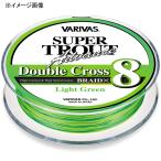 8/1-2は全品+P5%  ルアー釣り用PEライン バリバス スーパートラウト アドバンスダブルクロスPE X8 100m 0.6号/9.6lb ライトグリーン