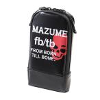 8/1-2は全品+P5%  タックルバッグ マズメ mazume モバイルケース Slim ブラック×レッド