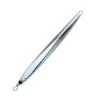 8/1-2は全品+P5%  ジギング・タコベイト アルファタックル クレイジーロングジグ 200g #01 PLAIN SILVER