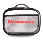 8/1-2は全品+P5%  タックルバッグ メガバス MEGABASS クリアポーチ II M