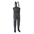 8/1-2は全品+P5%  防水透湿ウェーダー パズデザイン PBW-512 BSチェストハイウェーダー IV M グラファイトグレー
