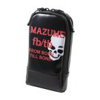 8/1-2は全品+P5%  タックルバッグ マズメ mazume モバイルケース Slim ブラック×レッド