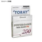 8/1-2は全品+P5%  ルアー釣り用PEライン 東レモノフィラメント パワーゲーム シーバスPE 200m 1.2号/20lb ホワイト