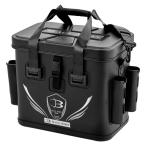 8/1-2は全品+P5%  タックルバッグ がまかつ (予約1月発売)アルティメイトハードタックルバッカン GM2640 36cm ブラック(BLACK WORKS)