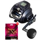 ダイワ 25 レオブリッツ 400J 右巻き PEライン 4号400mセット (シーガー PE X8) 電動リールに糸を巻いてお届け daiwa