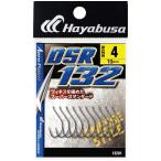 ハヤブサ 釣り具 ワーム フック バス DSR132 AERO ツヤケシBN 13281 6号 おすすめ 便利 Hayabusa 爆買