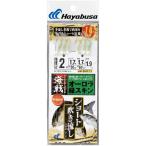 ハヤブサ 釣り具 仕掛け 釣り針 海戦ショート吹き流し オーロラ緑スキン SN121 2号 ハリス1.7 おすすめ 便利 Hayabusa 爆買