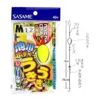 ささめ針 池川ポチャ うきうきセット（リール竿用） Ｗ−６６２ Ｍ