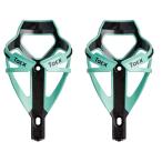 2個セット Tacx（タックス） ディーバ ボトルケージ Deva Bottle Cage (チェレステ(ビアンキグリーン)) [並行輸入品]