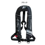 メジャークラフト ライフジャケット 肩掛けタイプ MCLJ-2520RS/B ブラック (自動膨張) / 救命具 / majorcraft