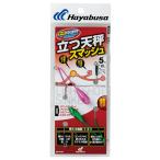 ハヤブサ ライトショット 立つ天秤 スマッシュ P166 #2 レッド/イエロー 7号｜投げ釣り 仕掛け｜つり具 メール便可