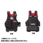 大阪漁具 プロックス (PROX) フローティングゲームベスト(サポーター付) 大人用 PX399SPKR (カラー:ブラック/レッド)【大型商品120】