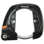 パナソニック　Panasonic　後輪サークル錠 ［サークルロック / ディンプル錠］ ブラック　NAJ605S